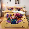 Постельное белье K-Pop Demon Hunters для фанатов, детей, машинная стирка, прочное, размеры кинг, квин, твин для K-pop девушек, домашний декор для спальни