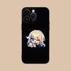 HSR Serval Матовый ТПУ Чехол для Мобильного Телефона для iPhone 17 16 15 14 13 12 11 X XR XS 8 7 Air Pro Max Plus Mini Цветной Чехол
