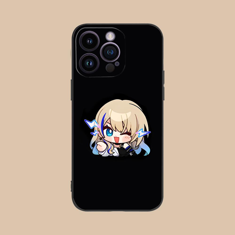 HSR Serval Матовый ТПУ Чехол для Мобильного Телефона для iPhone 17 16 15 14 13 12 11 X XR XS 8 7 Air Pro Max Plus Mini Цветной Чехол