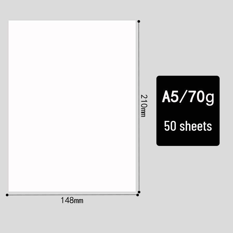 A3, A4, A5 Paper: White, Scratch, Copy, Printing, Exam, Calculation, Calligraphy, Practice, Drawing Paper.