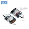 USB 3.2 на Type C Адаптер OTG Быстрая Зарядка 120 Вт 10 Гбит Высокоскоростная Передача Данных Аудио Для ПК Планшета Xiaomi Huawei USB C Конвертер