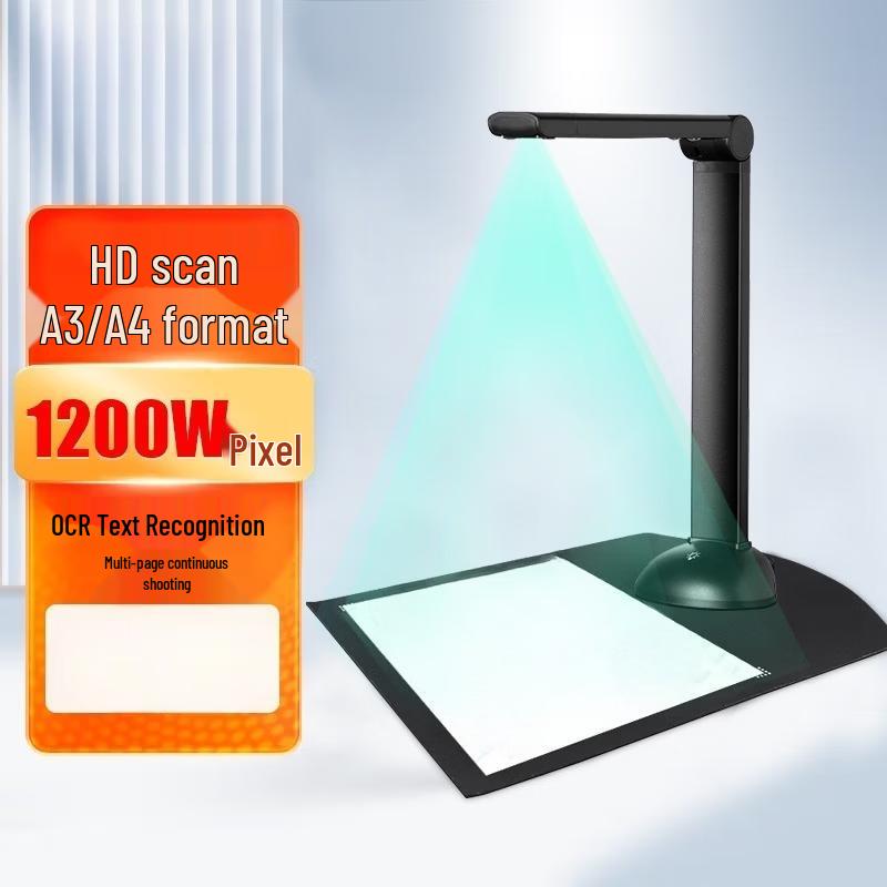 SMVP Professional High-Speed Document Camera Scanner