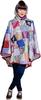 Field Candy Adult Rain Patchwork Pattern Poncho/Raincoat, [Used]