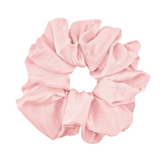 Гладкое атласное кольцо для волос для девочек, высокая эластичная резинка для волос в виде хвоста, большая эластичная лента, пучок для волос, хвостик