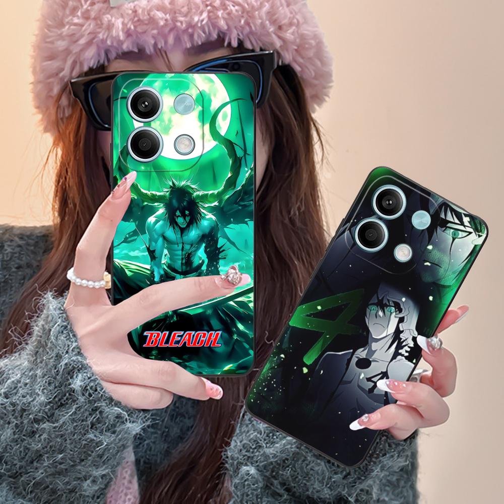 Чехол для телефона Bleach Улькиорра Сифер для Xiaomi Redmi Note 14 13 12 11 A5 3 2 1 Pro Plus 4G 5G Цветная печать Роскошный Красивый