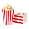 12/24pcs Popcorn Box Buckets Fries Cup Movie Night Kids Birthday Party Favors Snack Container Bag Wedding Christmas Supplies