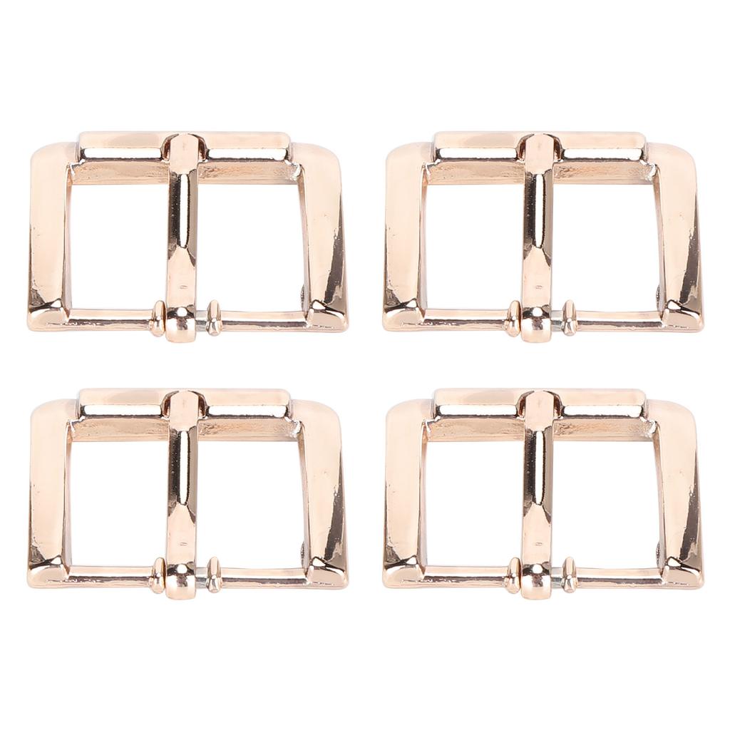 Belt Buckle Single Prong for Leather Strap Windbreaker Replacement DIY Accessories 20mmGold