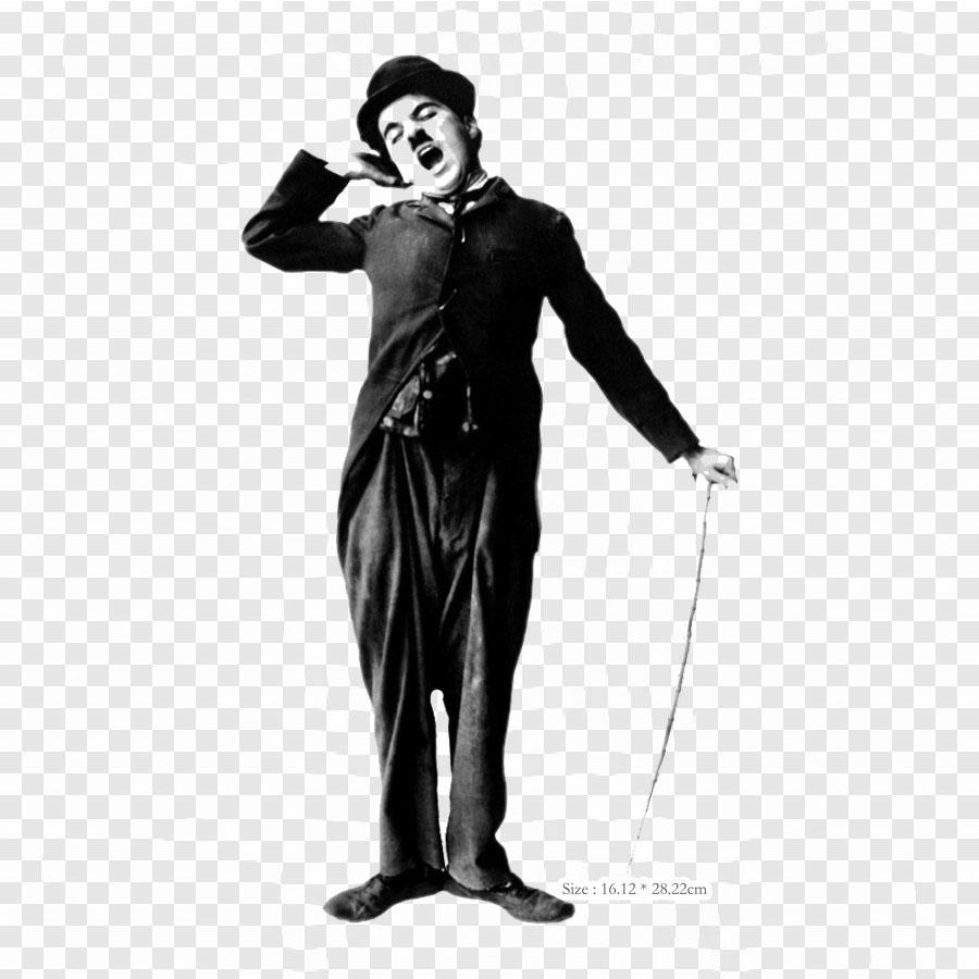 Charlie Chaplin Icon Computer Icons Tramp The Life Of Iron On Heat Transfer Printing Vinyl Patches Sticker for Clothes DIY Appliques Washable Patches