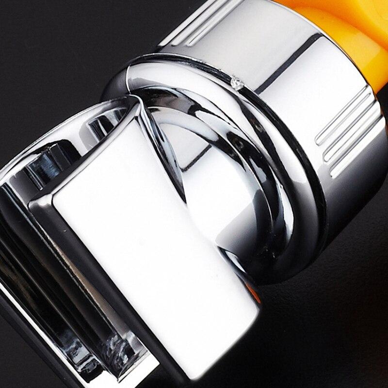 Универсальный регулируемый держатель для душевой лейки, вращающийся на 360 градусов, с присоской, настенное крепление, кронштейн без сверления, аксессуары для ванной комнаты