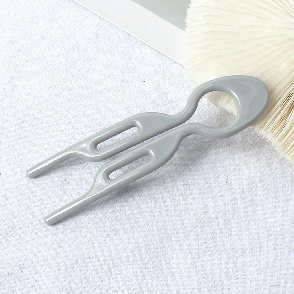 Американская U-образная волнистая заколка для женщин с прической на затылке, универсальная заколка для волос с повязкой на голову