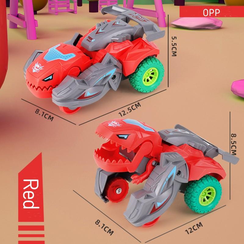 Трансформация Подарки Дети Деформация Динозавр Машина Игрушка Мальчики Машина Динозавр Скользящая Инерционная Машина Уникальная