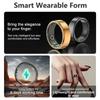 For Xiaomi Smart Ring Men Women Military Grade Titanium Steel Shell Health Monitoring IP68 & 3ATM Waterproof Multi-sport Modes