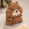 22-35 CM Cartoon Doll Soft Texture Warm Appease Doll Chubby Groundhog Doll  For Children
