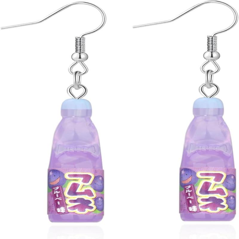 Корейская поп-музыка Серьги Газировка Музыка Сочетающиеся Вечеринка по случаю дня рождения Дружба Подарки для лучших друзей Для фанатов Декор Хэллоуинские наряды