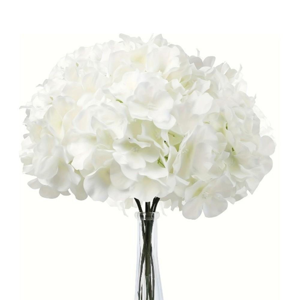With Stem Hydrangea Dyed Edged Chrysanthemum New Fake Flower Ball Photography Props