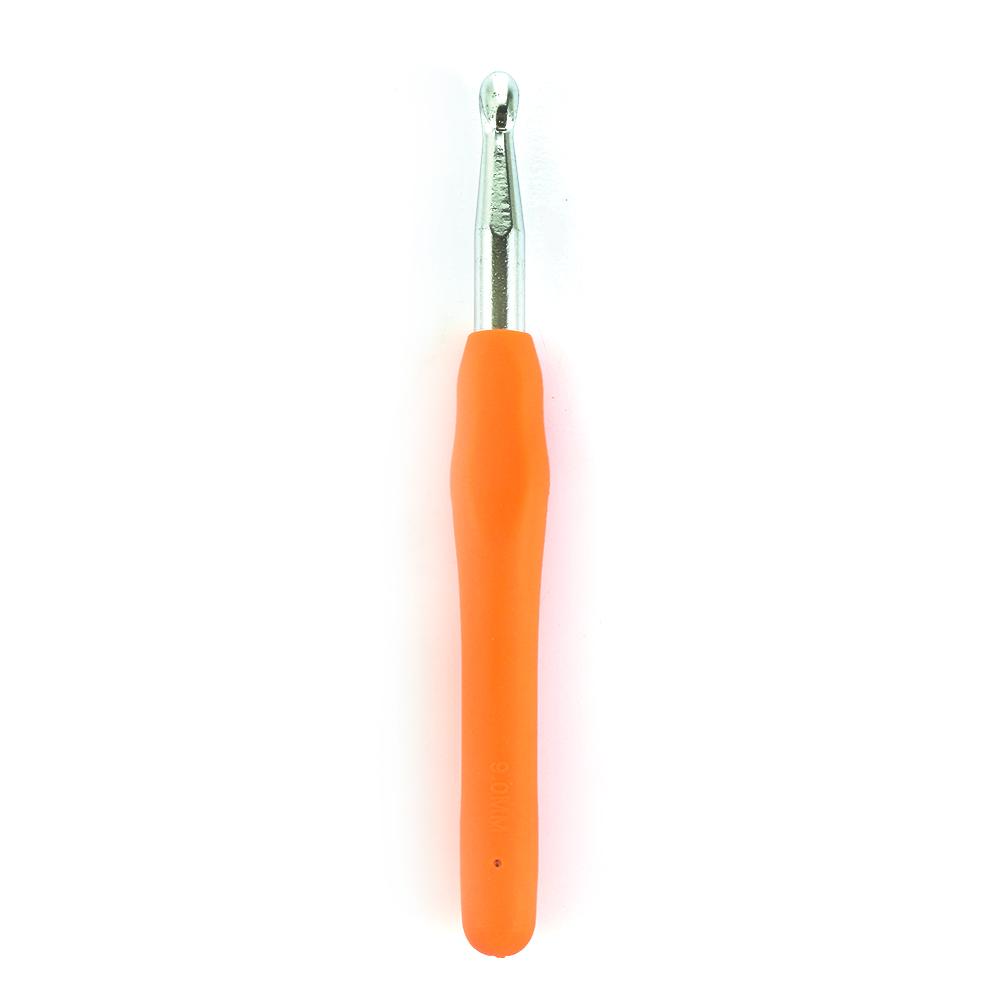 2.0-10mm New Craft Tools Ergonomic Handle Aluminum Knitting Needles Weave Yarn Crochet Hook