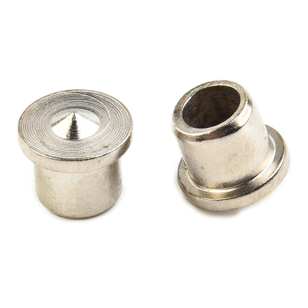 16pcs Dowel Centers Points Wood Timber Marker Hole Tenon Center Set Solid Hollow Locator Wooden Pin Center Punching Accessories