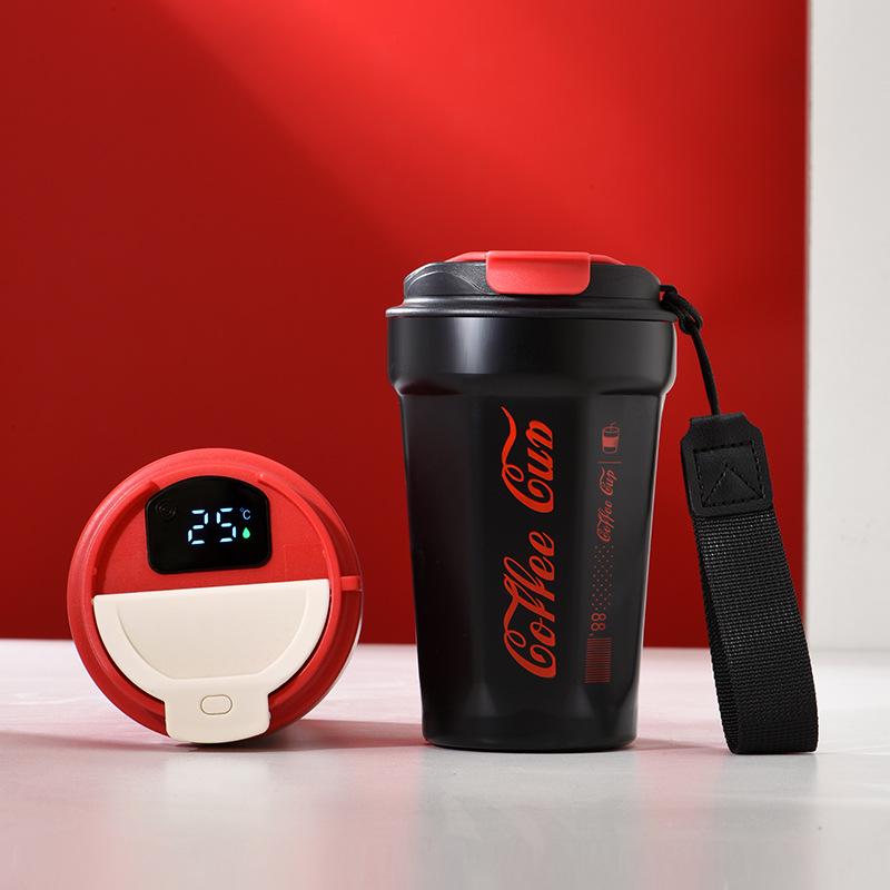 "Smart Temperature Classic Coffee Cup: Portable & Stylish 316 Stainless Steel Event Gift"