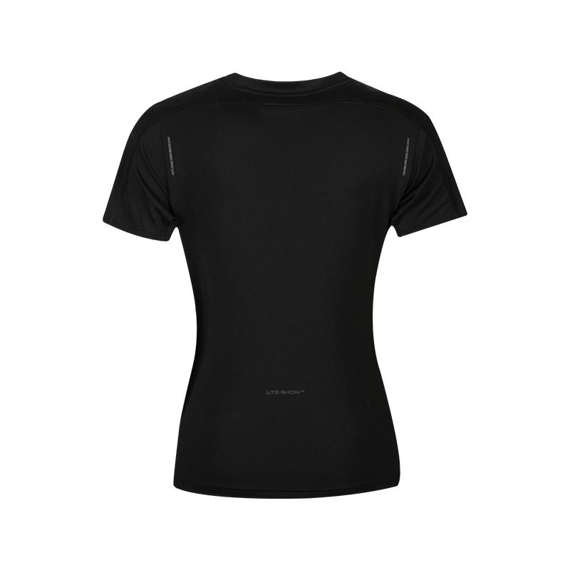 New Asics Regular T Shirt Women's Black 2012C833-001
