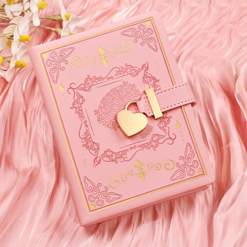 С Блокнотом-Дневником с Замком 288 страниц Книга для слов Секретный дневник Блокнот для заметок Девочки