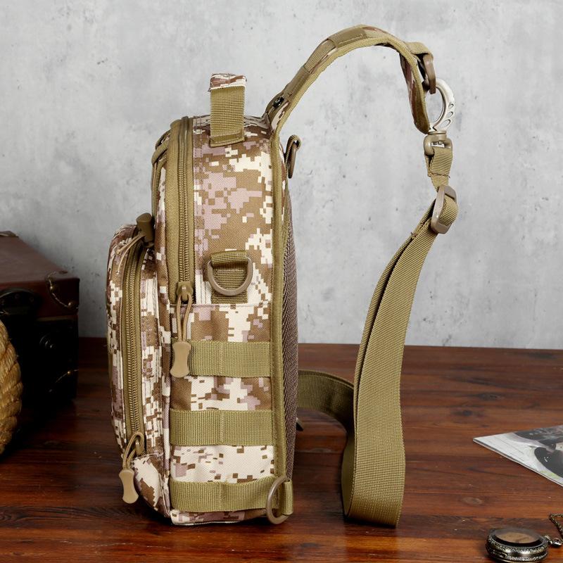 Мужская уличная сумка через плечо нагрудная велосипедная многофункциональная сумка через плечо