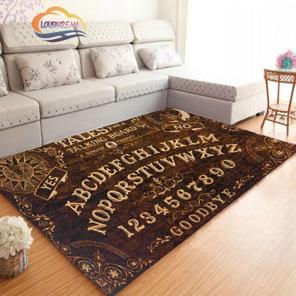 Ковер для гадания, ковер для колдовства, доска для спиритических сеансов с руками, оккультизм, для гостиной, большой декоративный напольный нескользящий коврик