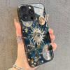 Закаленное стекло с рисунком "Глаза Солнца" для телефона iPhone 17 16 Pro Max 15 14 13 12 11 16E 17 Air 7 8 Plus XR XS X, ударопрочный чехол