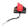 Выключатель остановки двигателя EY20 Flameout Switch, аксессуар для дизельного двигателя EY20, черный и красный