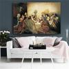 Last Supper Da Vinci Famous Oil Painting On Canvas Posters and Prints Scandinavia Nordic Art Wall Picture for Living Room Decor
