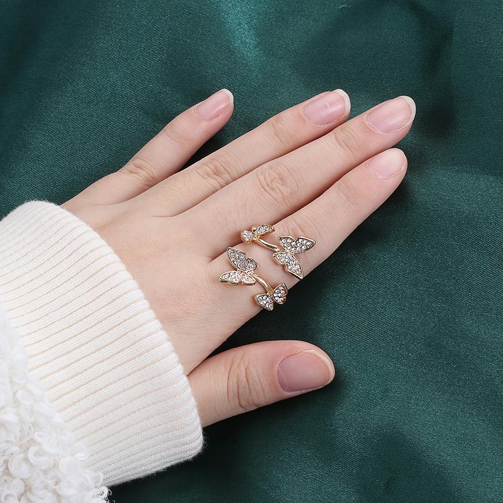 Sewing Accessories Finger Wear Adjustable Yarn Guides Thimble Ring Knitting Tools Knitting Loop