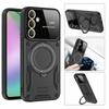 Magsafe Magnetic Ring Phone Case for Samsung Galaxy A16 A26 A36 A56 A06 Wireless Charging Shockproof Armor Cover