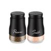 2PCS Leak-proof Salt Pepper Bottle Set Moisture-proof Seasoning Bottle BBQ Seasoning Bottle  Chef