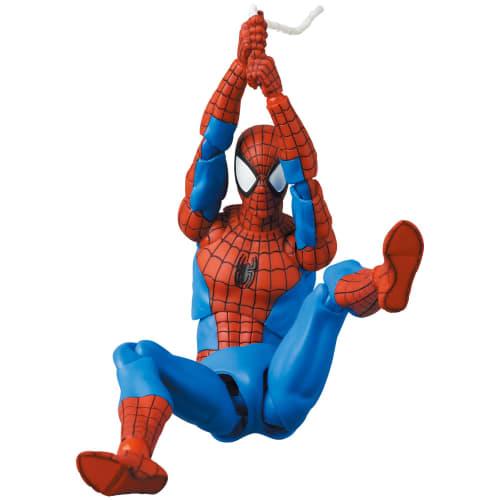 MAFEX No. 185 SPIDER-MAN (CLASSIC COSTUME Ver.) Non-scale Painted Action Figure, Approximately 155mm Tall