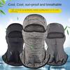 Cooling Neck Balaclava Face Mask Hiking Scarves Full Face Cap Summer Cycling Balaclava  Sport