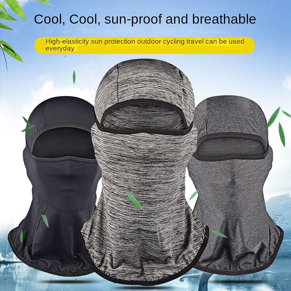 Cooling Neck Balaclava Face Mask Hiking Scarves Full Face Cap Summer Cycling Balaclava Sport