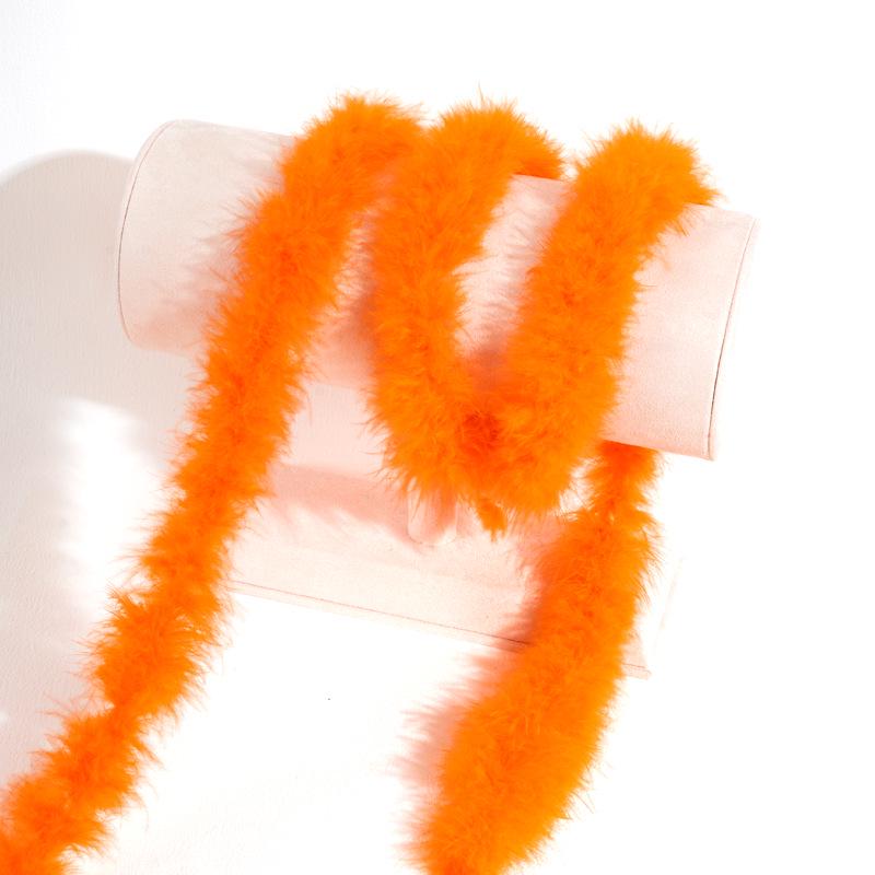 Colorful Turkey Feather Strips for Crafts and Decorations