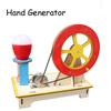 1 Set 3D Science Toys Physics Assembled Puzzles Gift Hand Generator Kids