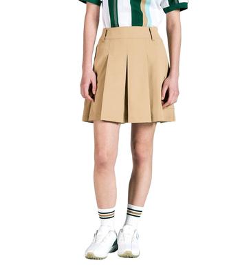 Женская пике-юбка-карго Munsingwear с карманами MG4FSK21L, водоотталкивающая, эластичная, защита от солнца, для гольфа, (бежевый)
