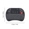 Rii i8X Plus 2.4GHz Backlit Wireless Keyboard Touchpad Mouse Voice Input Handheld Remote Control