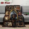 Dachshund Legacy 2D Flat Pattern Flannel Blanket, High quality All Seasons, Home Decor, Warmth and Comfort, Perfect for Christmas Gifts.
