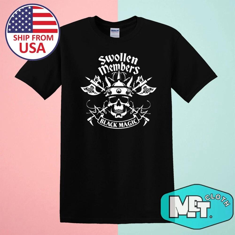 Swollen Members Men's Black Size S-5XL