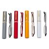Spring Hinged with Pen Clip Tube Case Slim Reading Glasses Slim Pen Reading Glasses Readers