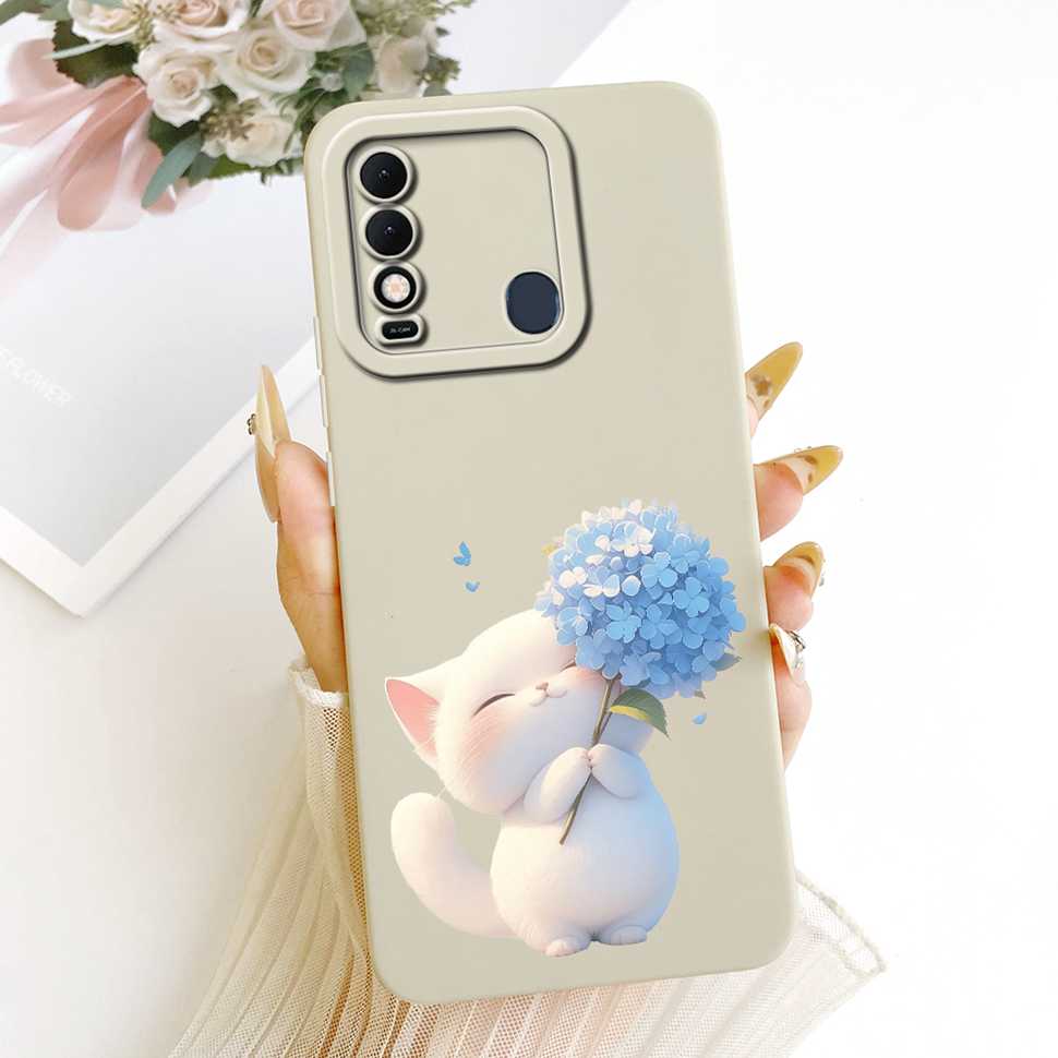 6.52" Для Tecno Spark 8 KG6 KG6k Силиконовый Чехол Ударопрочный Мягкий Чехол для Телефона Для Tecno Spark8 Spark 8 Защитный Корпус
