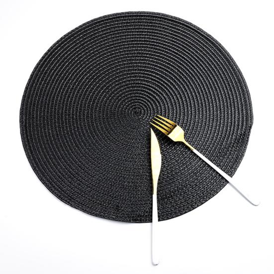 Коврик для столовых приборов в скандинавском стиле, декоративный круглый коврик для стола, коврик для чая, держатель для салфетки, коврик для столовых приборов, предметы домашнего обихода