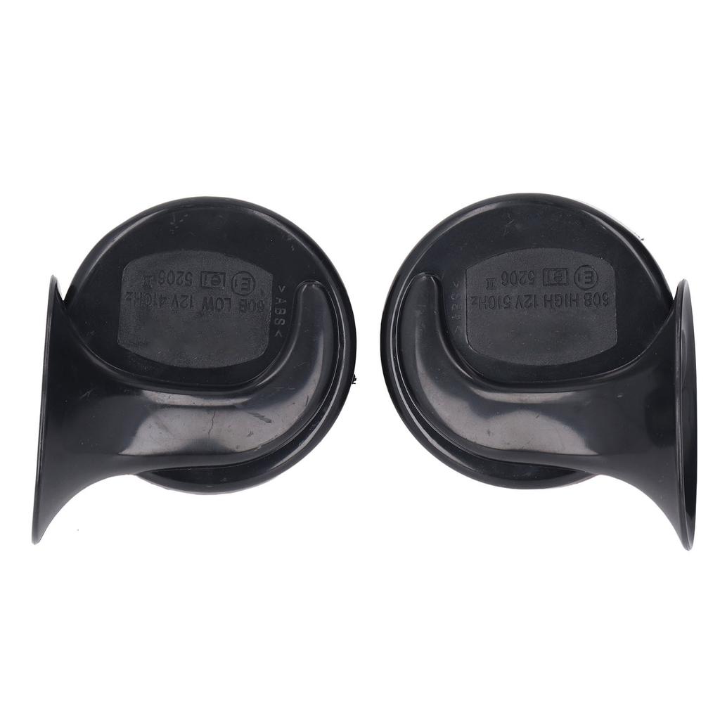 Pair of DC 12V Car Horn Kit Waterproof Super Loud 130db Air Electric Snail Horn for Truck Car
