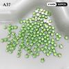 50Pcs Shiny Five-Pointed Star Nail Decor Rhinestones Colorful Mini Flatback for Girls DIY Nail Art Craft