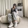 Gray Sweatpants Women Baggy Harem Pants Wide Leg Sweat Pants Oversized Harajuku Joggers Woman High Waisted Black Trousers