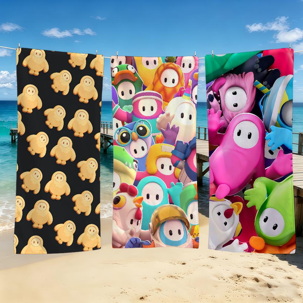 F-Fall Game G-Guys Towel For Outdoor Camping Beach Towel Super Absorbent Quick-Drying Summer Towel
