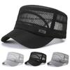 1 шт. плоские кепки для улицы, мужские защитные сетчатые женские летние кепки Snapback, дышащие военные кепки, быстросохнущие бейсболки, новые