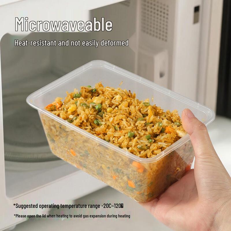 Maxcook Disposable Food Containers with Lids